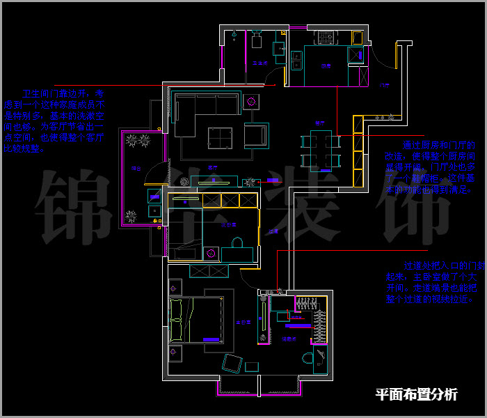 百家湖國際花園114平米 戶型