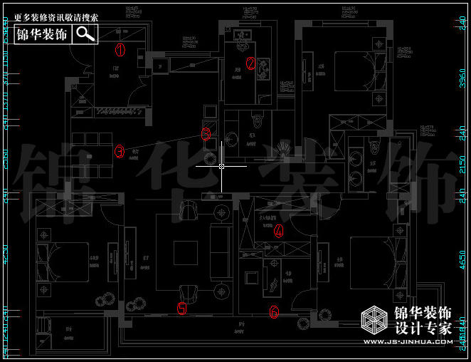 大發(fā)凱鴻雋府169平米 戶(hù)型